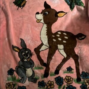 Bambi and Thumper Korean vintage throw (newish condition)